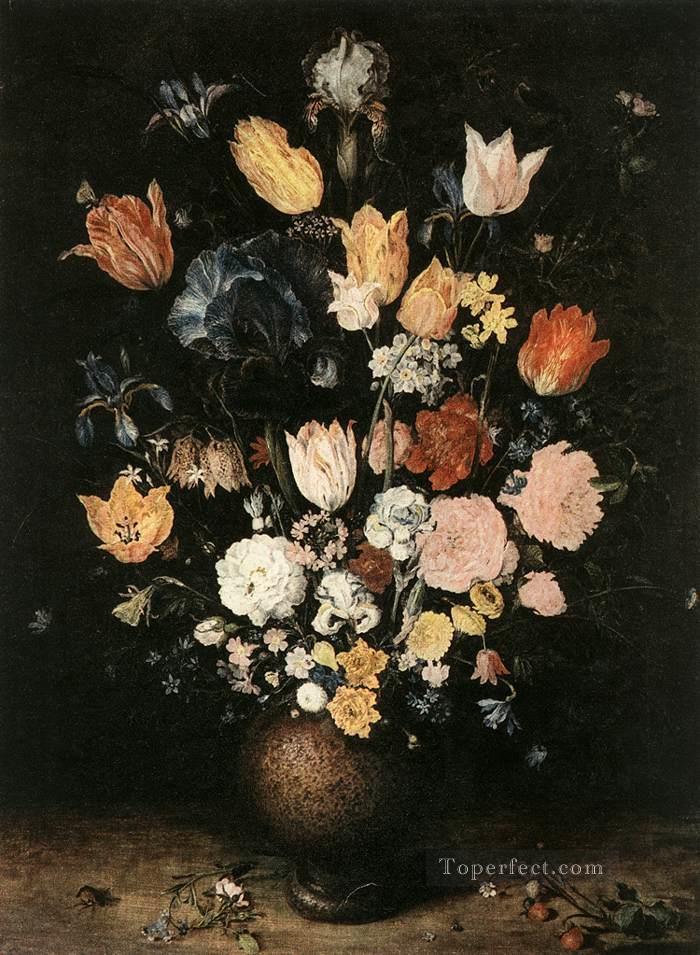 Bouquet Of Flowers Jan Brueghel the Elder flower Oil Paintings